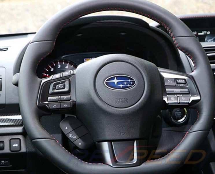 Rexpeed VA Dry Carbon Steering Wheel Cover-A for WRX & STI