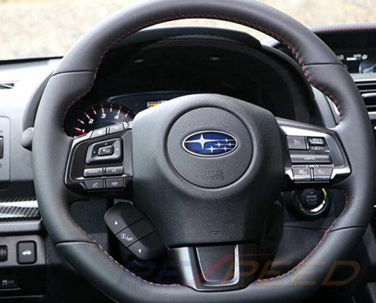 Rexpeed VA Dry Carbon Steering Wheel Cover-A for WRX & STI