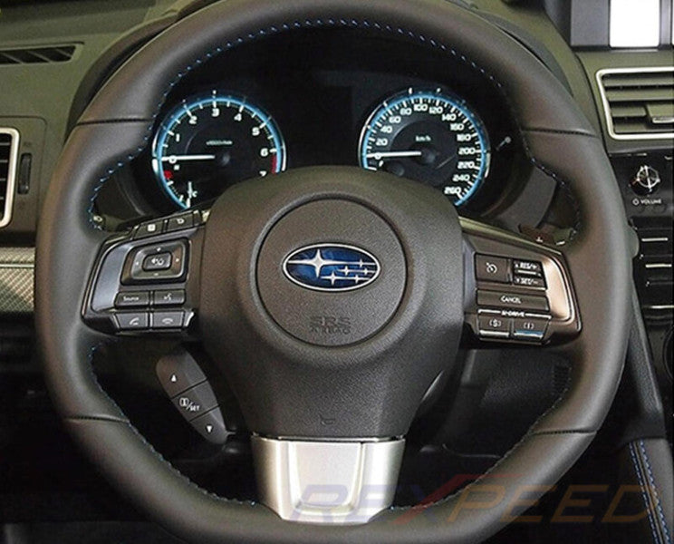 Rexpeed VA Dry Carbon Steering Wheel Cover-A for WRX & STI