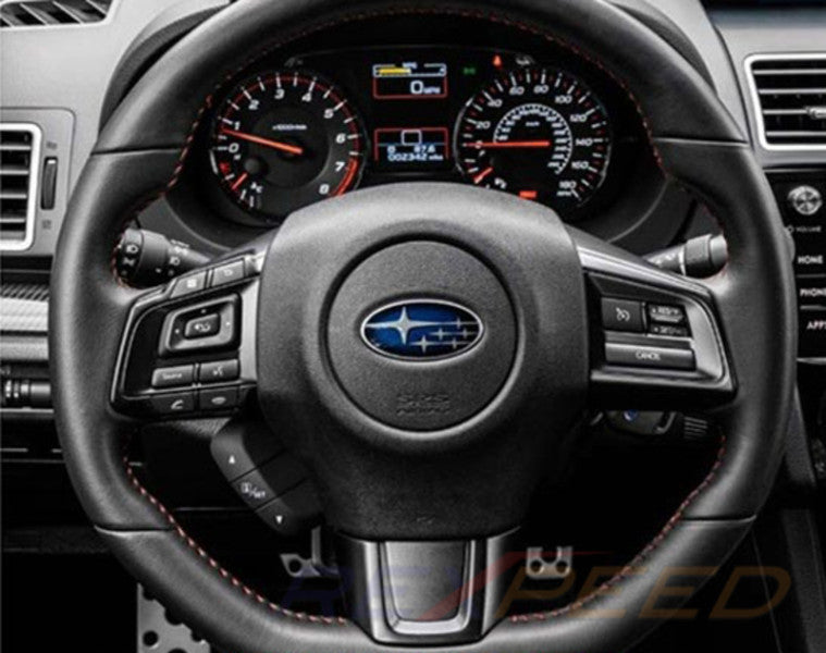 Rexpeed Dry Carbon Steering Wheel Cover Version B for Subaru WRX/STI