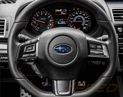 Rexpeed Dry Carbon Steering Wheel Cover Version B for Subaru WRX/STI