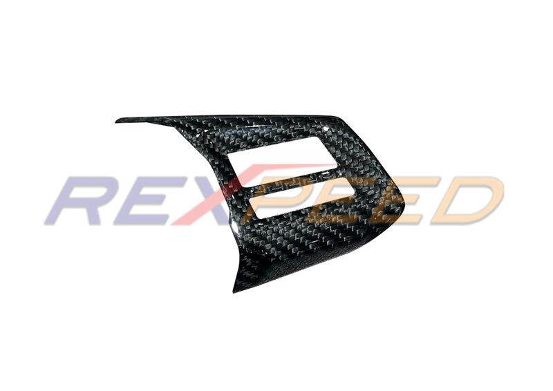 Rexpeed Dry Carbon Steering Wheel Cover Version C for Subaru WRX/STI