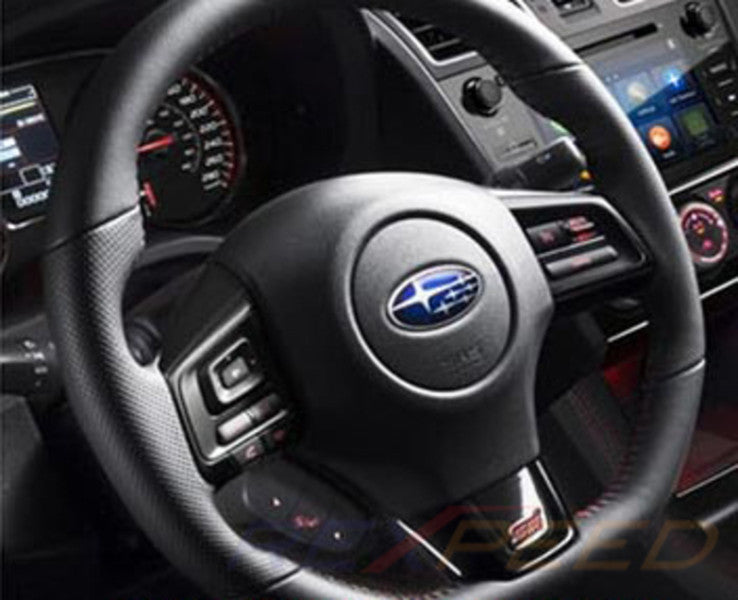 Rexpeed Dry Carbon Steering Wheel Cover Version C for Subaru WRX/STI