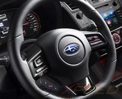 Rexpeed Dry Carbon Steering Wheel Cover Version C for Subaru WRX/STI