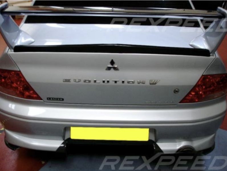 Rexpeed Evo 7 CF Trunk Spoiler for Mitsubishi Lancer Evolution