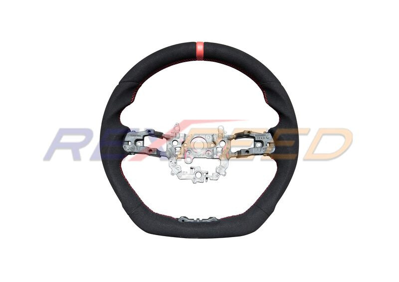 Rexpeed Steering Wheel Black Suede for Honda Civic