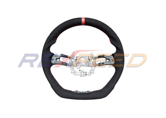 Rexpeed Steering Wheel Black Suede for Honda Civic