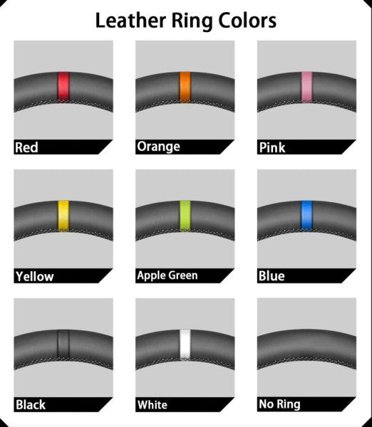 Rexpeed Steering Wheel Black Suede for Honda Civic
