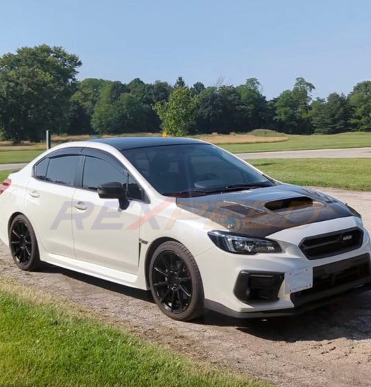 Rexpeed Dry Carbon DRL/Turn Signal Bezel V2 for Subaru WRX