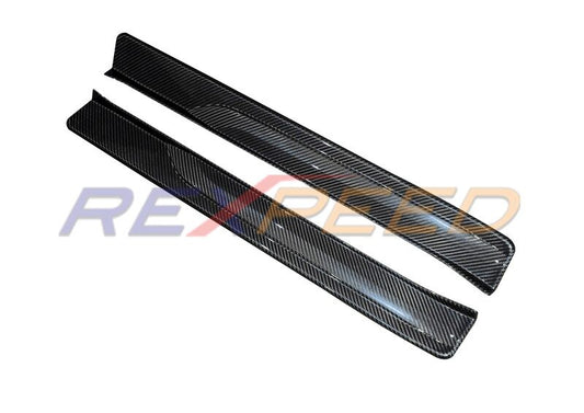 Rexpeed Dry Carbon Door Sill Covers for Nissan 400Z
