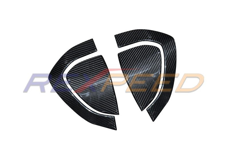 Rexpeed Dry Carbon Exterior Door Handle Covers for 400Z