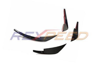 Rexpeed 400Z Dry Carbon Front Canards for Nissan 400Z