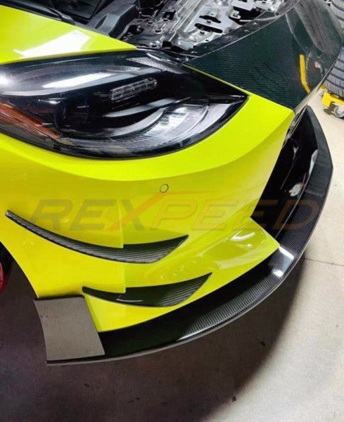 Rexpeed Dry Carbon Front Splitter for Nissan 400Z