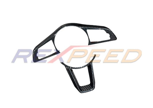 Rexpeed Dry Carbon Steering Wheel Cover for Nissan 400Z