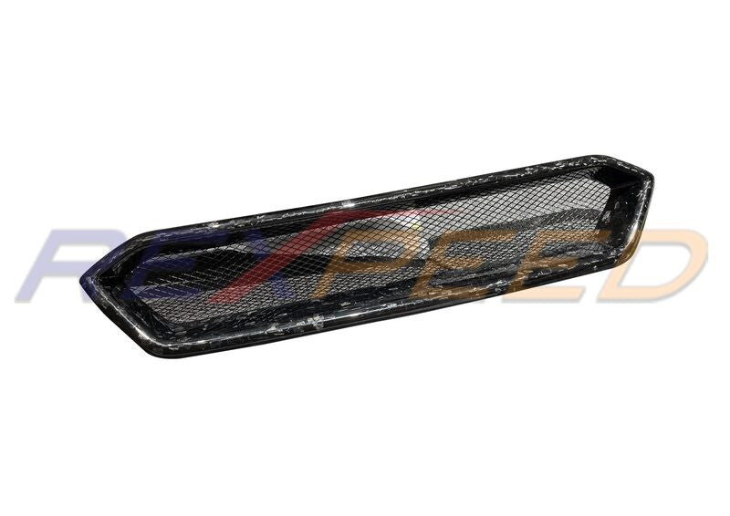 Rexpeed CS-Style Carbon Fiber Front Grille with Frame for Subaru WRX/S