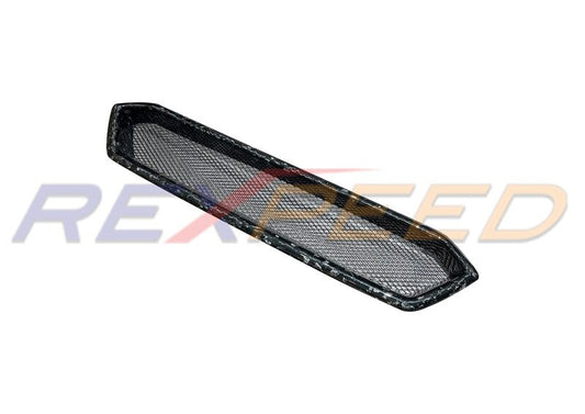 Rexpeed CS-Style Carbon Fiber Front Grille with Frame for Subaru WRX/S