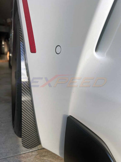 Rexpeed Dry Carbon Rock Guards Gloss Toyota Supra