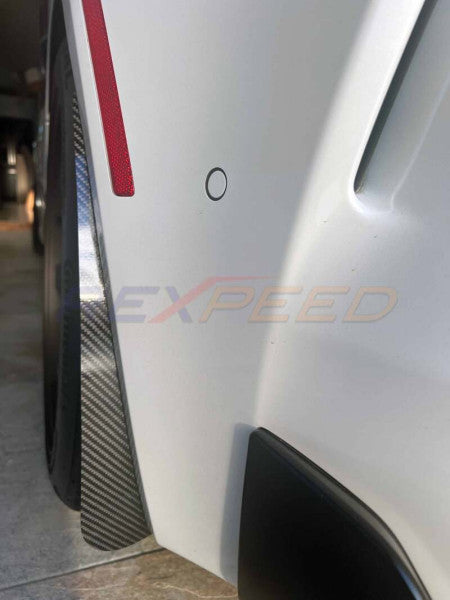Rexpeed Supra GR Dry Carbon Rock Guards 4pcs Matte