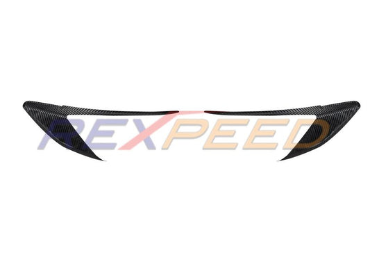 Rexpeed Dry Carbon Headlight Eyelid Full Wrap no Signals