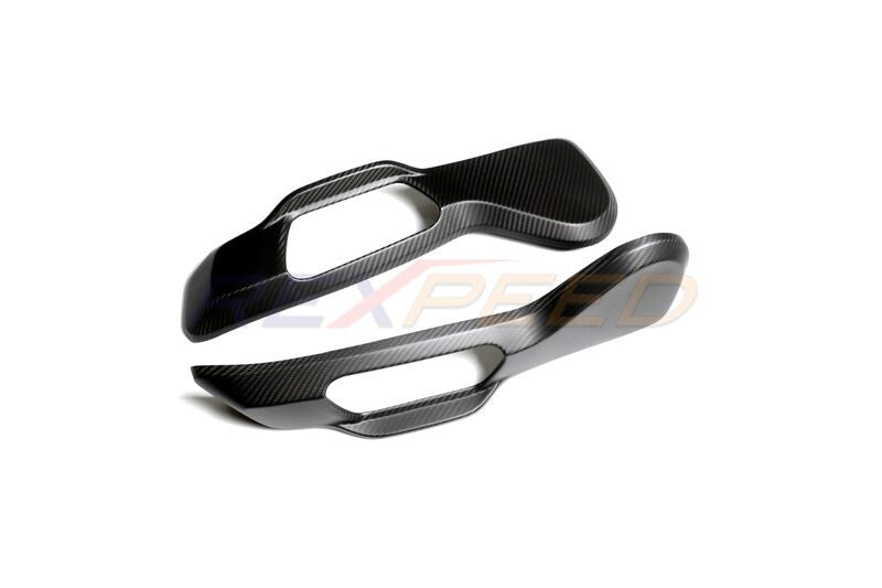 Rexpeed Supra GR Dry Carbon Seat Adjustment Panel Covers Gloss