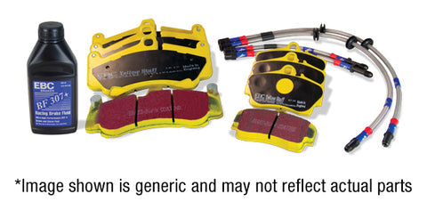 EBC Performance Pack Pad & Line Kit with Yellowstuff Pads (PLK1010) Image 3