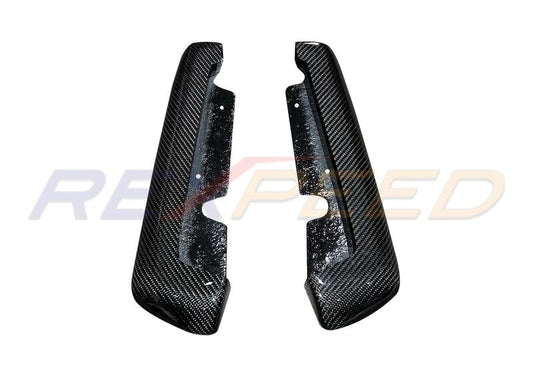 Rexpeed VA Chargespeed Style Rear Bumper Extensions Carbon for WRX