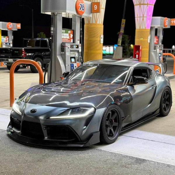 Rexpeed Supra GR Carbon Fibre Front Fender Duct Panel Gloss | 2020+