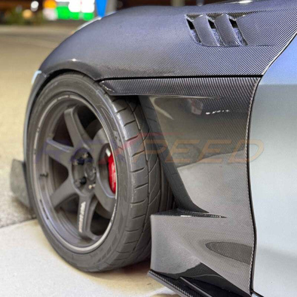 Rexpeed Supra GR Carbon Fibre Front Fender Duct Panel Gloss | 2020+