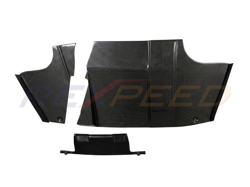Rexpeed JDM 7-8 V-Style Diffuser for Mitsubishi Lancer Evolution