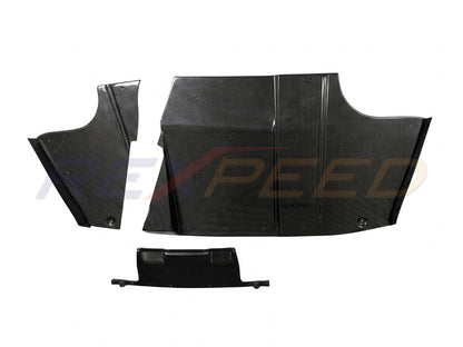 Rexpeed JDM 7-8 V-Style Diffuser for Mitsubishi Lancer Evolution