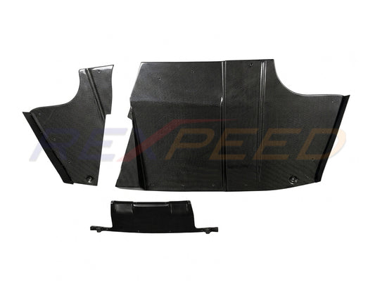 Rexpeed JDM 7-8 V-Style Diffuser for Mitsubishi Lancer Evolution