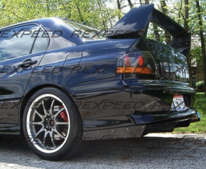 Rexpeed JDM 7-8 V-Style Diffuser for Mitsubishi Lancer Evolution