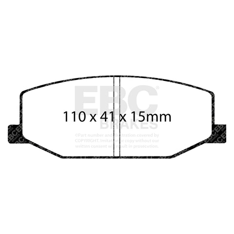 EBC Brakes Pad and Disc Kit (PDKF1866)