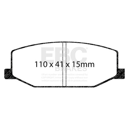 EBC Brakes Pad and Disc Kit (PDKF1866)