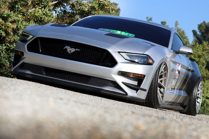 18-23 Ford Mustang NOVA-Series LED Projector Headlights Black | AlphaRex