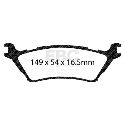 EBC Brakes Pad and Disc Full vehicle Kit (PD40K2204) Image 2