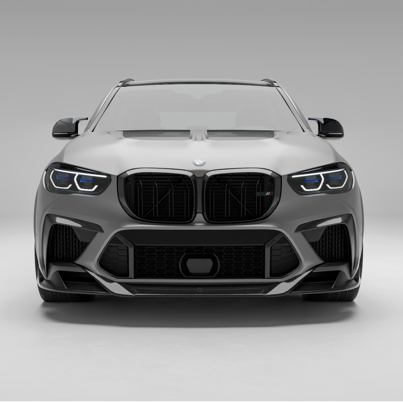 Revozport BMW X5M F95 PRE LCI Carbon Fiber Air Intake Trim
