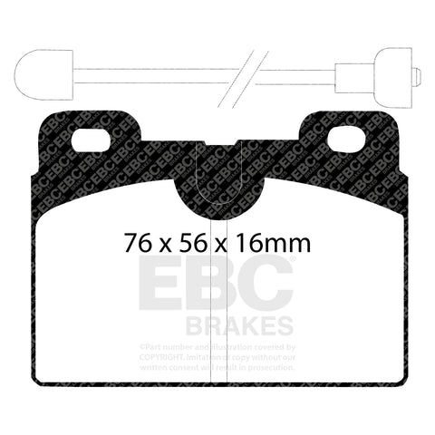 EBC Brakes Pad and Disc Kit (PDKF1123)