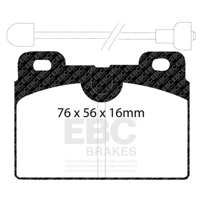 EBC Brakes Pad and Disc Kit (PDKF1123)