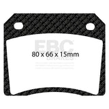 EBC Brakes Pad and Disc Kit (PDKR287) Image 2