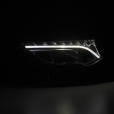 19-25 Mercedes-Benz Sprinter LUXX-Series LED Projector Headlights Black | AlphaRex
