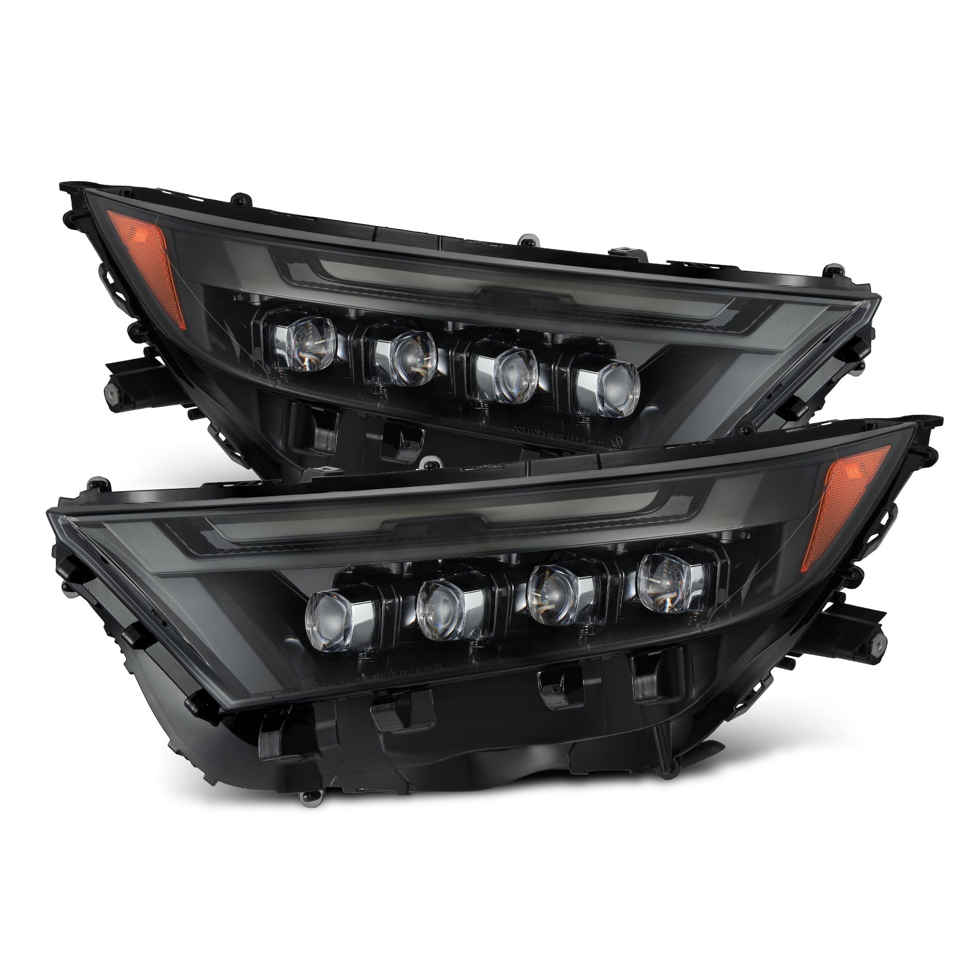 19-25 Toyota RAV4 (Low Trim) NOVA-Series LED Projector Headlights Alpha-Black | AlphaRex