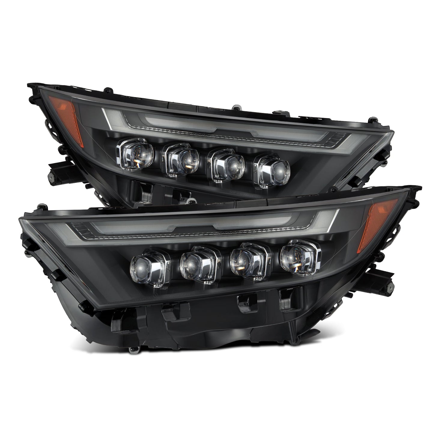 19-25 Toyota RAV4 (Low Trim) NOVA-Series LED Projector Headlights Black | AlphaRex