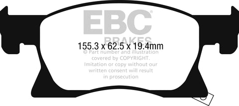 EBC Brakes Pad  and  Disc Kit (PD01KF1728)