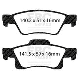 EBC Brakes Pad and Disc Kit (PDKR1131) Image 1