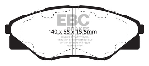 EBC Brakes Pad and Disc Kit (PDKF2037)