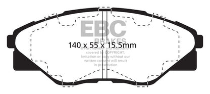 EBC Brakes Pad and Disc Kit (PDKF2037)