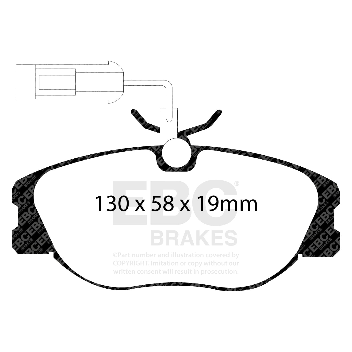 EBC Brakes Pad and Disc Full vehicle Kit (PD40K089) Image 4