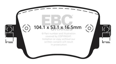 EBC Brakes Pad  and  Disc Kit (PD01KR1025) Image 1