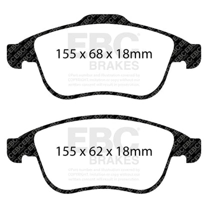 EBC Brakes Pad and Disc Kit (PD03KF1438)